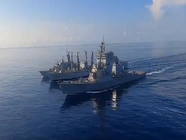  Malabar 20 naval exercise in Bay of Bengal. (Image courtesy: Twitter)