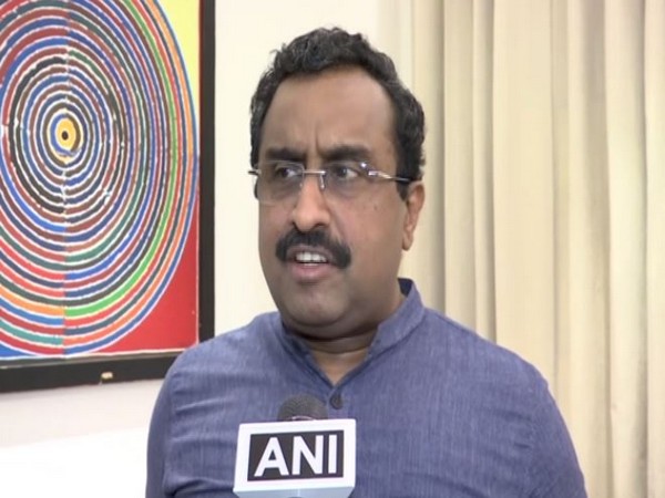 BJP General Secretary Ram Madhav speaking to ANI in New Delhi on Saturday. Photo/ANI