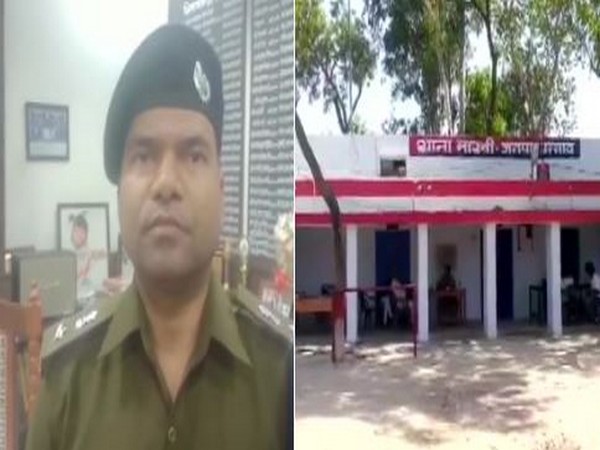 Unnao Superintendent of Police Vikrant Veer speaking to media on Saturday. (Photo/ANI)