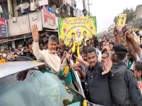 TDP Chief N Chandrababu Naidu (Photo/ANI)