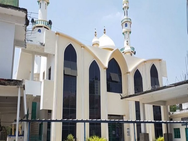 A mosque in Chittoor district, Andhra Pradesh.