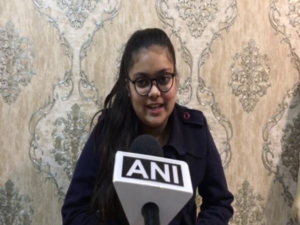Tanishka Sujit speaking to ANI (Photo/ANI) 