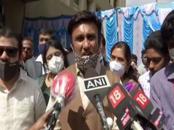 Karnataka Health Minister Dr K Sudhakar (Photo/ANI)