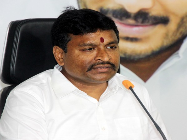 Andhra Pradesh Endowments Minister Vellampalli Srinivas (File photo)