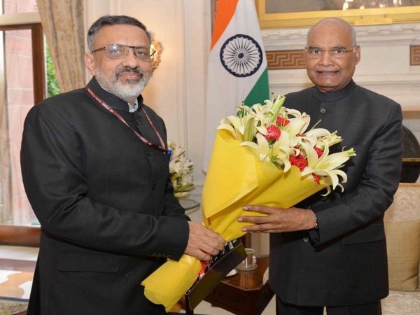 Cabinet Secretary Rajiv Gauba met President Ram Nath Kovind at Rashtrapati Bhavan on Monday. (Photo/President of India Twitter)