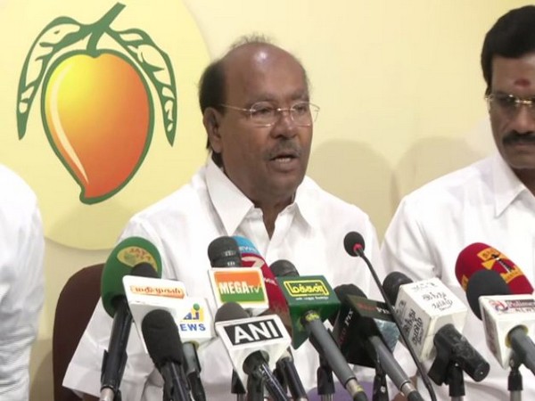 Pattali Makkal Katchi (PMK) founder S Ramadoss. Photo/ANI