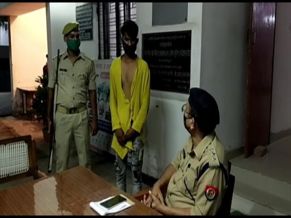 The accused at the police station (Photo/ANI) 