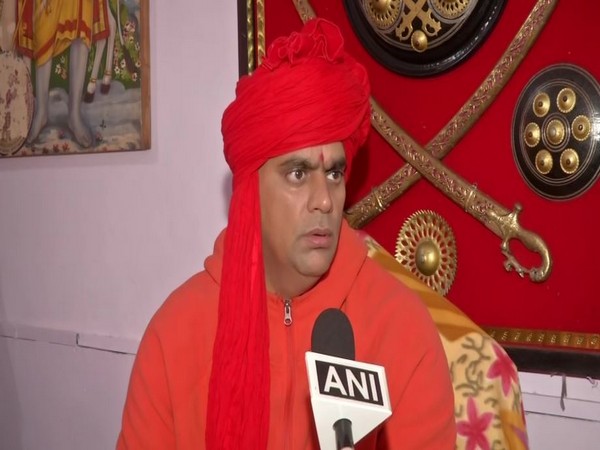 Akhil Bhartiya Hindu Mahasabha president Swami Chakrapani while speaking to ANI on Friday. Photo/ANI