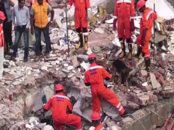 Rescue teams carrying out operations in Vadodara on Saturday. Photo/ANI