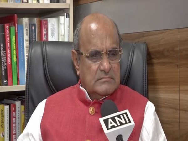 Janata Dal (United) leader KC Tyagi speaking to ANI in New Delhi on Sunday. Photo/ANI