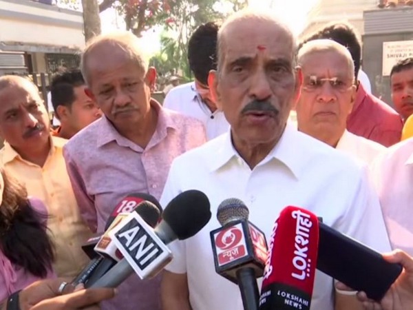 Senior Shiv Sena leader and former Chief Minister of Maharashtra Manohar Joshi while speaking to ANI (ANI)