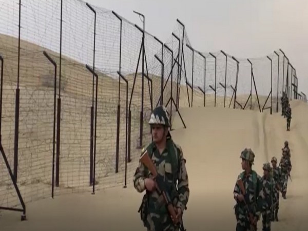 Visual from the border at Jaisalmer (Photo/ANI)
