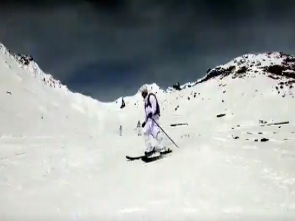 Vidual from the video posted by Northern Command, Indian Army (Photo/Twitter/Northern Command)