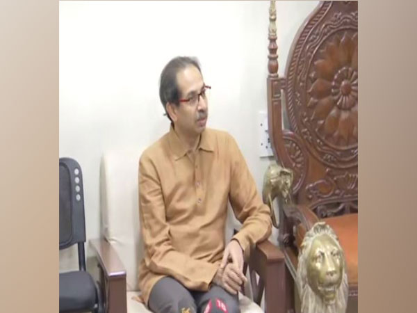 Uddhav Thackeray, Shiv Sena Chief while addressing media on Monday. (Photo/ANI)