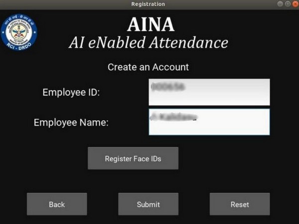 Research Centre Imarat (RCI), DRDO has successfully developed AI based Attendance Application (AINA) (Photo/ANI)