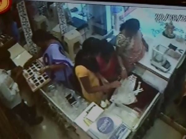 Still of the CCTV video installed in the shop