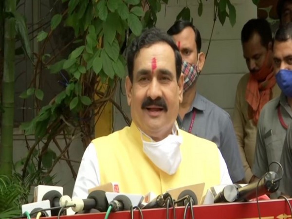 Madhya Pradesh Home Minister Narottam Mishra.  (Photo/ANI)