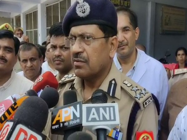 Rajesh Kumar Pandey, Additional Director General (ADG) of Police (DGP), Bareilly while speaking to ANI on Tuesday. (Photo/ANI)