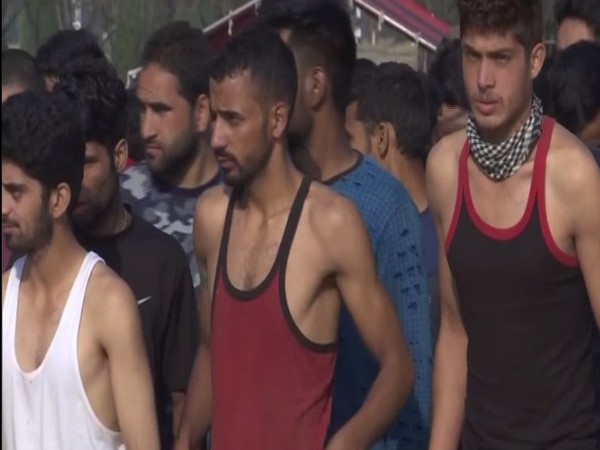 Recruitment by the Indian Army here on Tuesday