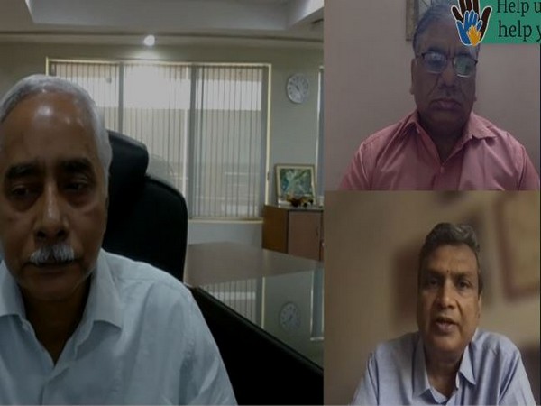 Dr Sujeet K Singh, Dr Anurag Agarwal and Dr Saumitra Das (clockwise from top right)