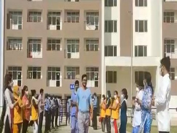 A visual from the video. Photo/ANI