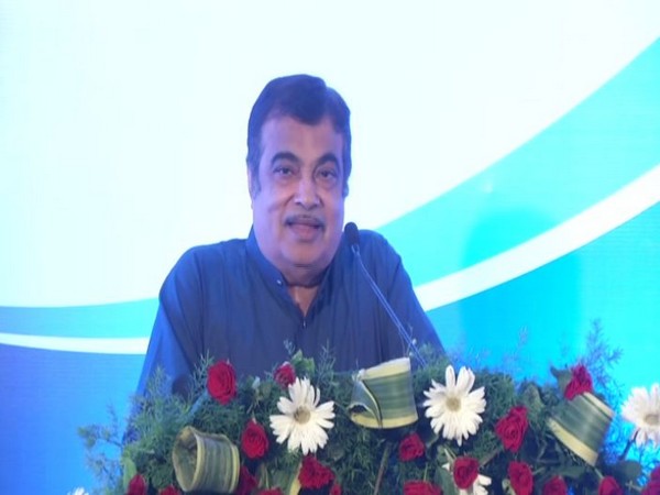 Union Minister Nitin Gadkari while speaking at an event in Nagpur on Sunday. Photo/ANI