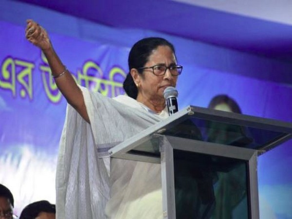 Chief Minister Mamata Banerjee while addressing a public rally in Siliguri (Photo/ANI)