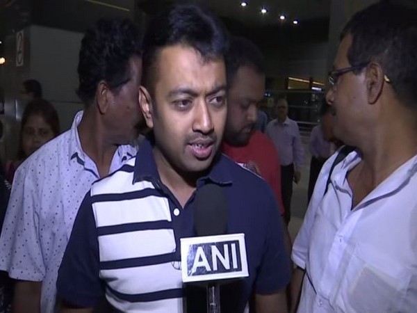 Subhrangshu Roy speaking to ANI in New Delhi on Monday. Photo/ANI