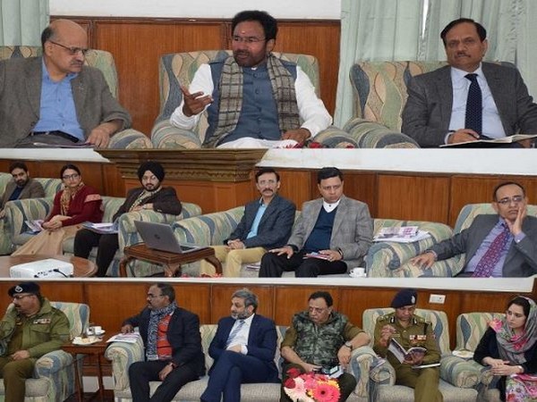 Union Minister of State for Home Affairs, G Kishan Reddy, reviewed the ongoing public outreach programme of Union Ministers in Jammu on Friday 