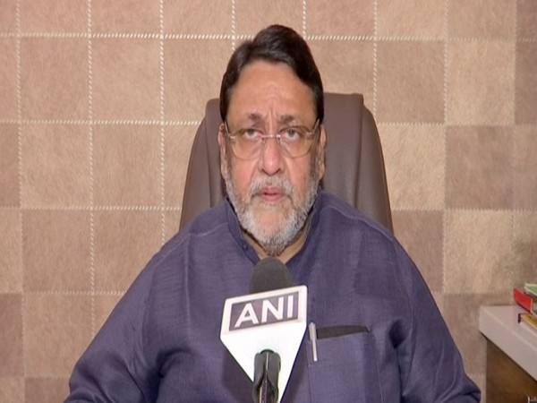 Maharashtra Minister Nawab Malik speaking to ANI 