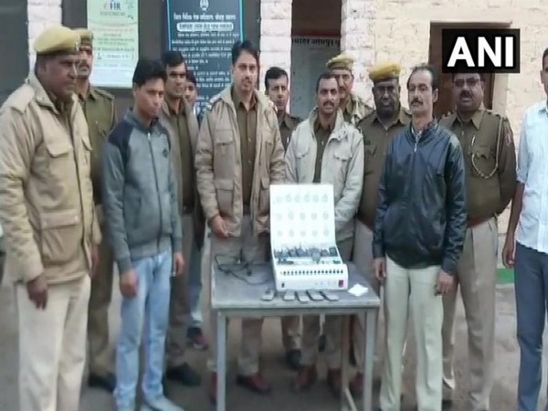 Police busted a cricket betting racket and arrested two people in Jodhpur (Photo/ANI)