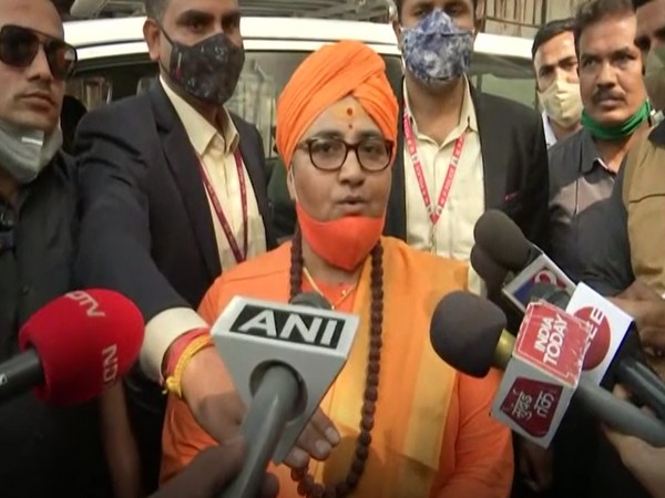 BJP MP Sadhvi Pragya Thakur. (File Photo/ANI)