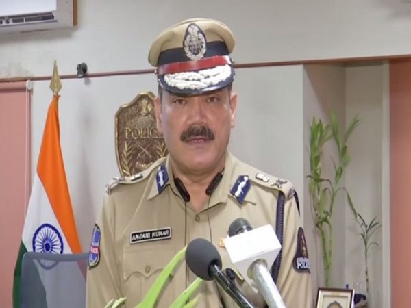 Anjani Kumar, IPS Commissioner of Police Hyderabad City (Photo/ANI)