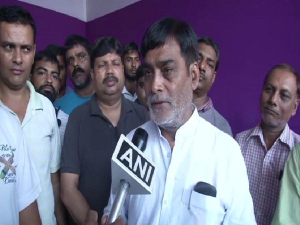 BJP leader Ram Kripal Yadav speaking to ANI on Wednesday in Patna. Photo/ANI