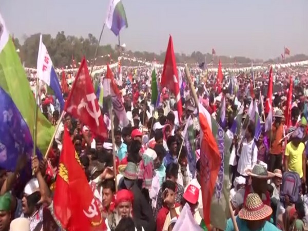 Congress-Left-ISF joint rally at Brigade ground in Kolkata