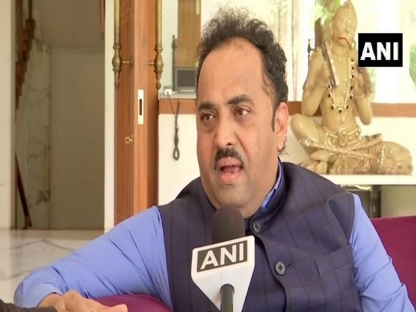 BJP MP Sanjay Kakade while speaking to ANI on Tuesday (Photo/ANI)