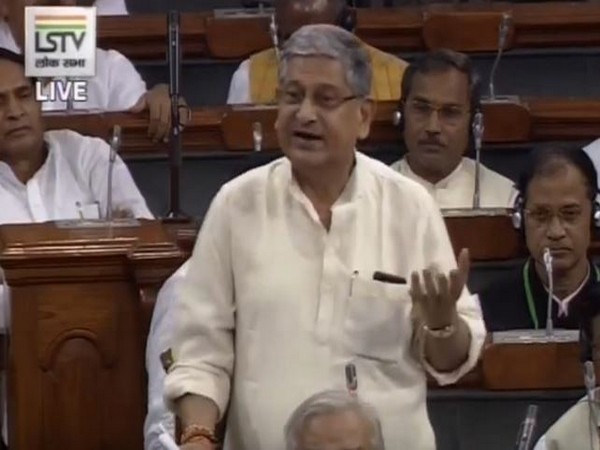 Janata Dal(United) MP Rajiv Ranajn Singh in Lok Sabha