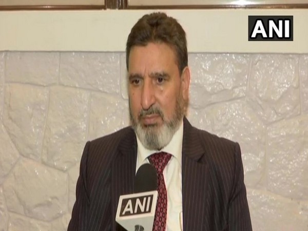 Jammu and Kashmir Apni Party president Altaf Bukhari speaking to ANI on Saturday.