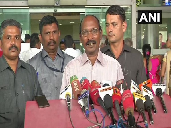 ISRO chief K Sivan while addressing media persons on Sunday in Chennai. Photo/ANI
