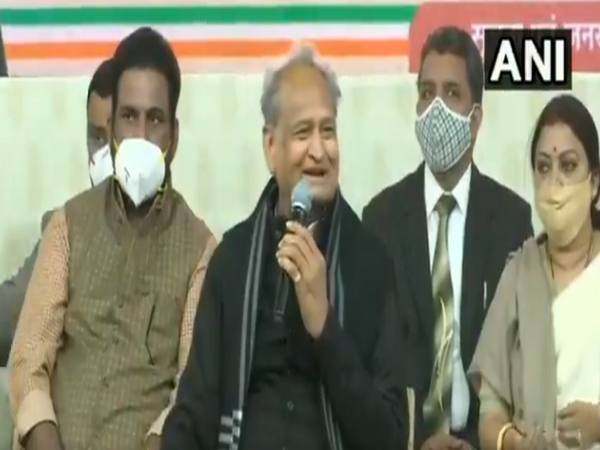 Rajasthan Chief Minister Ashok Gehlot (Photo/ANI)