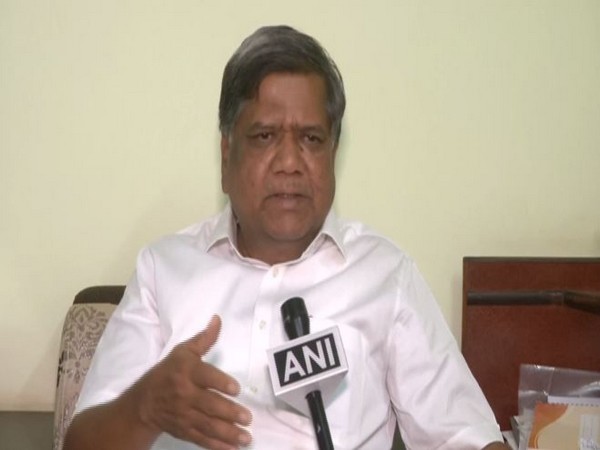 Karnataka chief minister Jagadish Shettar speaking to ANI in Hubli on Monday. Photo/ANI 