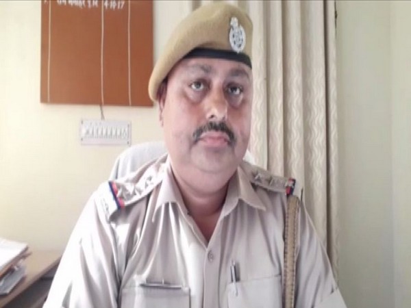 Virendra Sharma, Station House Officer (SHO), Udyog Nagar, Rajasthan (Photo/ANI)