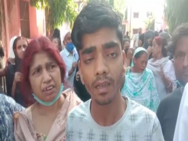 Faisal's brother speaking to ANI (Photo/ANI)