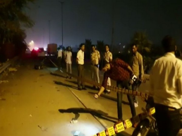 Visual from the encounter site near Wazirabad, New Delhi (Photo/ANI)