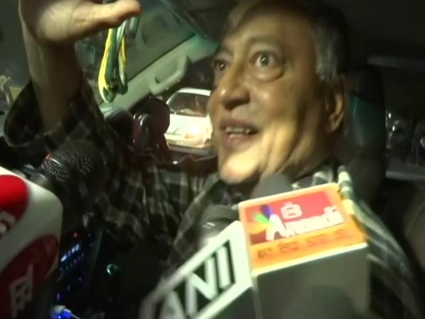 Congress leader Lakshman Singh speaking to reporters in Bhopal on Tuesday. Photo/ANI