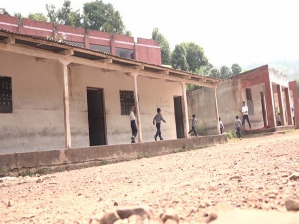 The government school in Udhampur district. Photo/ANI