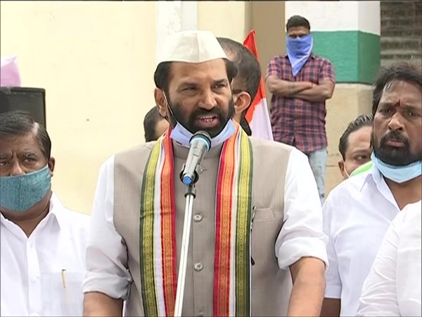 Telangana Pradesh Congress Committee President Uttam Kumar Reddy (Photo/ANI)