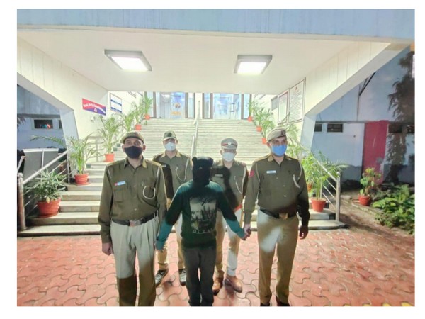The accused was arrested from Wazirpur Village, Ashok Vihar (Pic credit: Delhi Police)