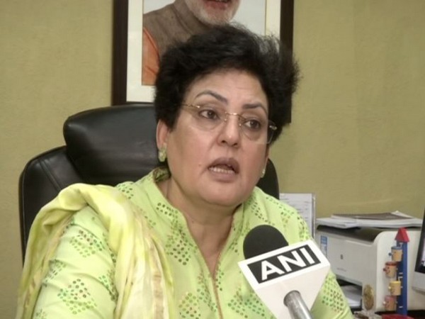 National Commission for Women chairperson Rekha Sharma speaking to ANI on Thursday. (Photo/ANI)