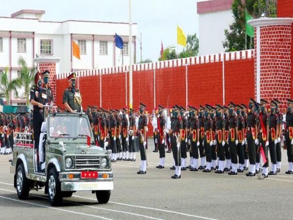 24 Gentlemen Cadet commissioned as officers in Indian Army in Telangana. [Photo/ANI]